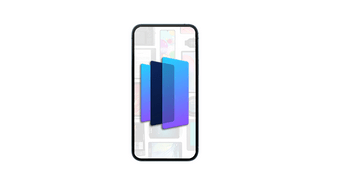 Illustration of how Privacy Lite (Landscape) works with the Xiaomi Redmi A7